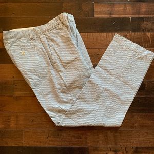 Polo by Ralph Lauren Straight-Fit Seersucker Pants